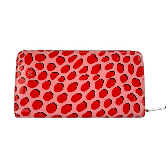 Louis Vuitton Monogram Vernis Sugar Poppy Zippy Wallet - Picture 2 of 9